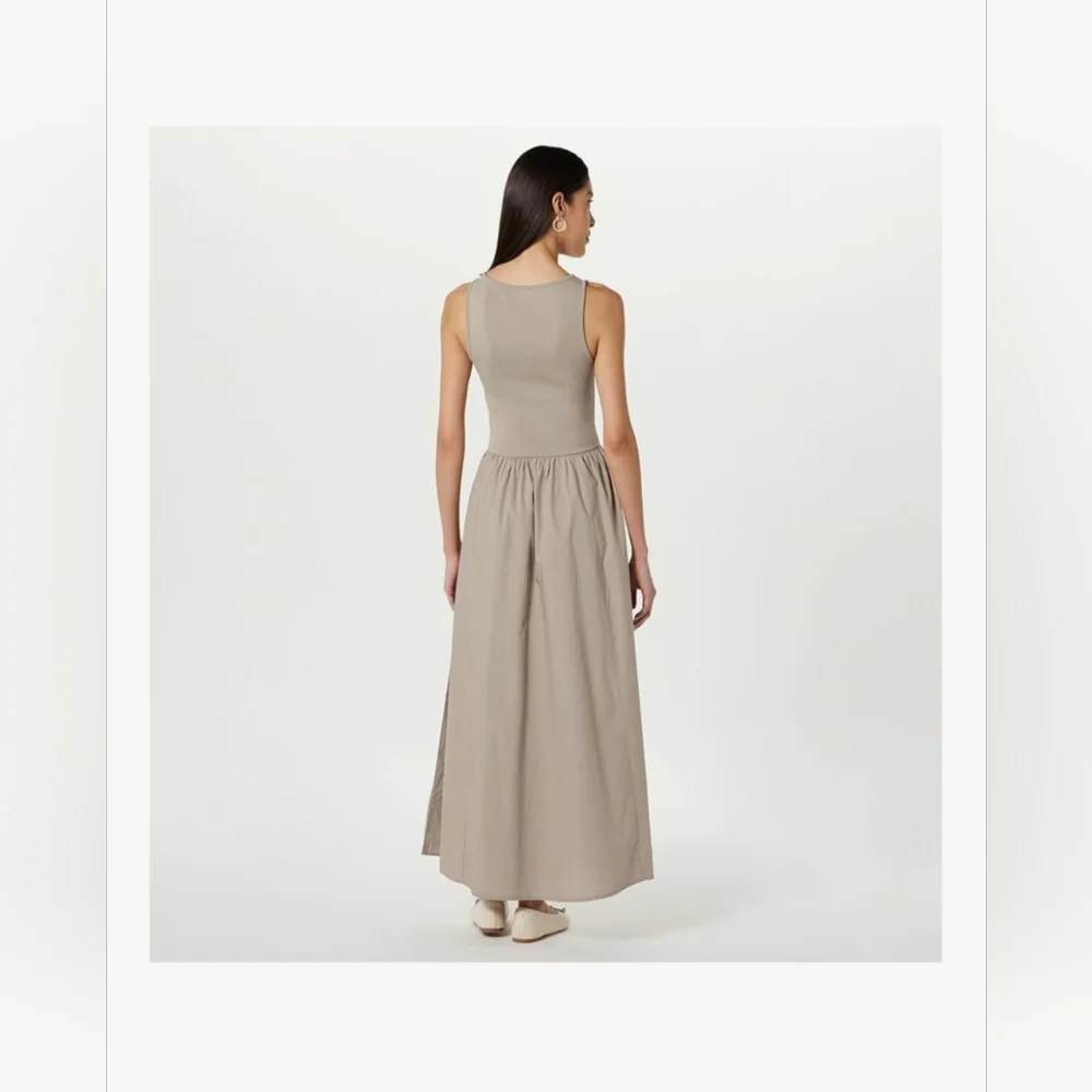 The Drop "Dia Mixed Fabric Maxi Tank Dress" Various Sizes - Picture 11 of 12